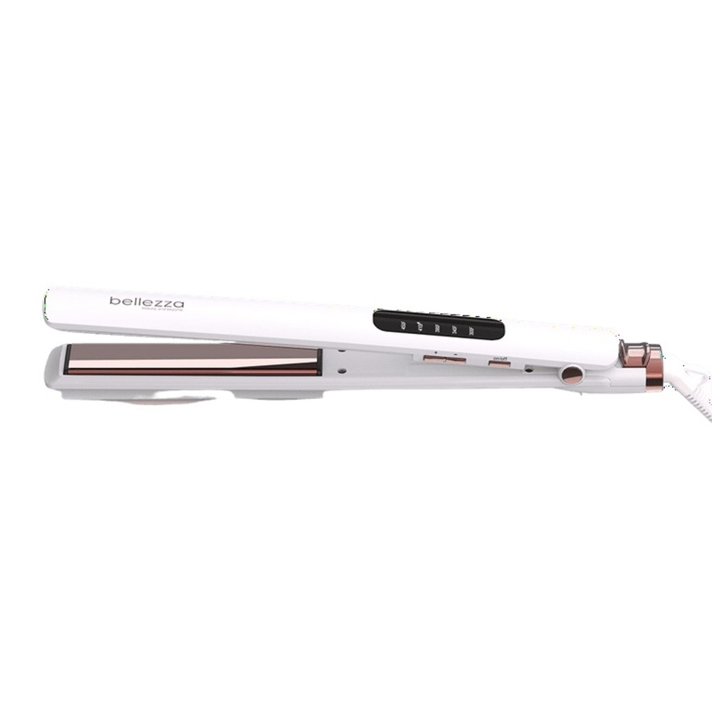 Bellezza - Professional 1” Ultra-Thin Titanium Digital Flat Iron with adj. Heat